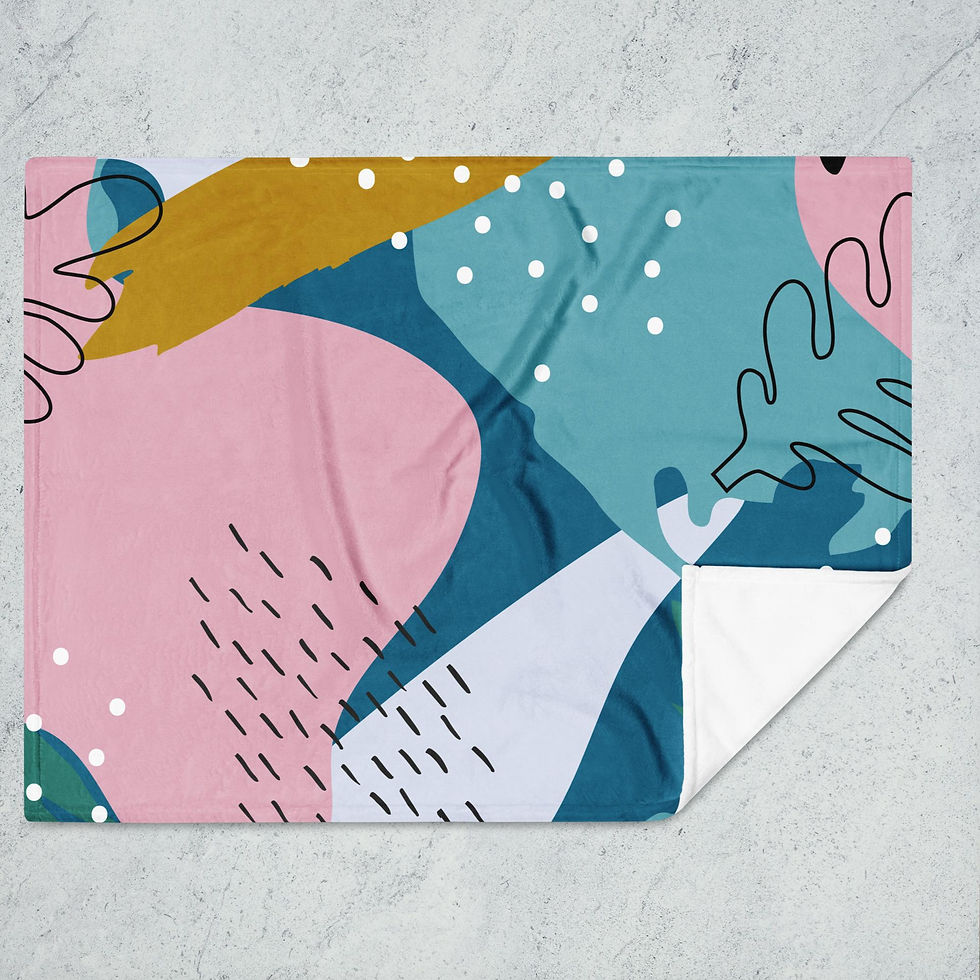 Thumbnail: Patterned Throw Blanket