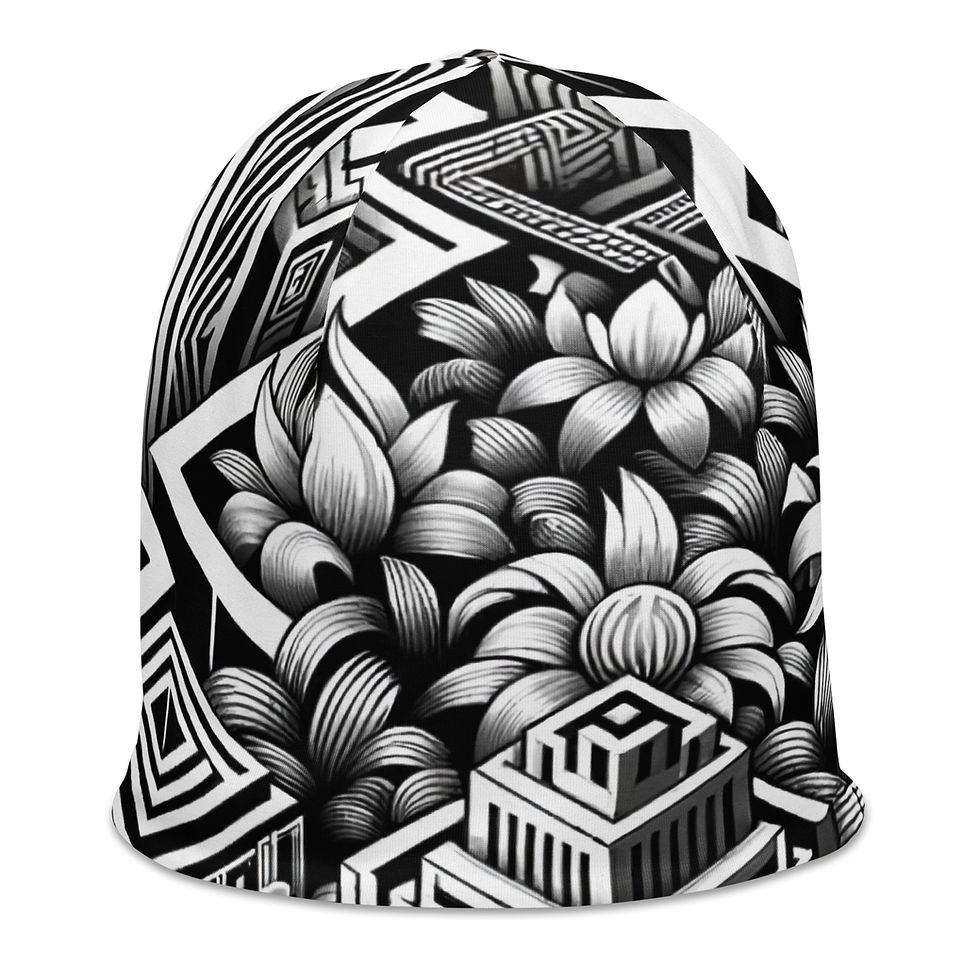 Thumbnail: Many Paths All-Over Print Beanie