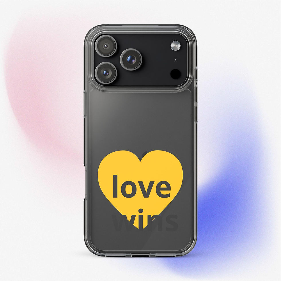 Thumbnail: Love wins Clear Case for iPhone®