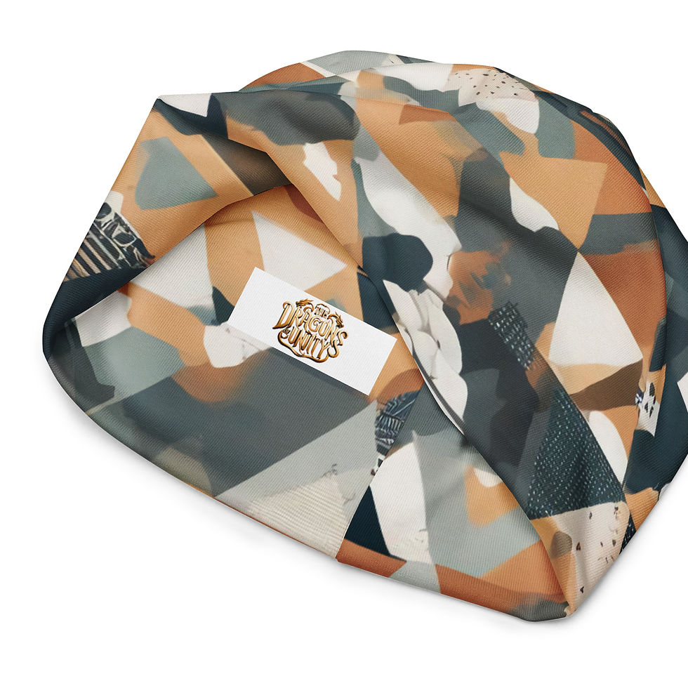 Thumbnail: Mountain Clouds All-Over Print Beanie