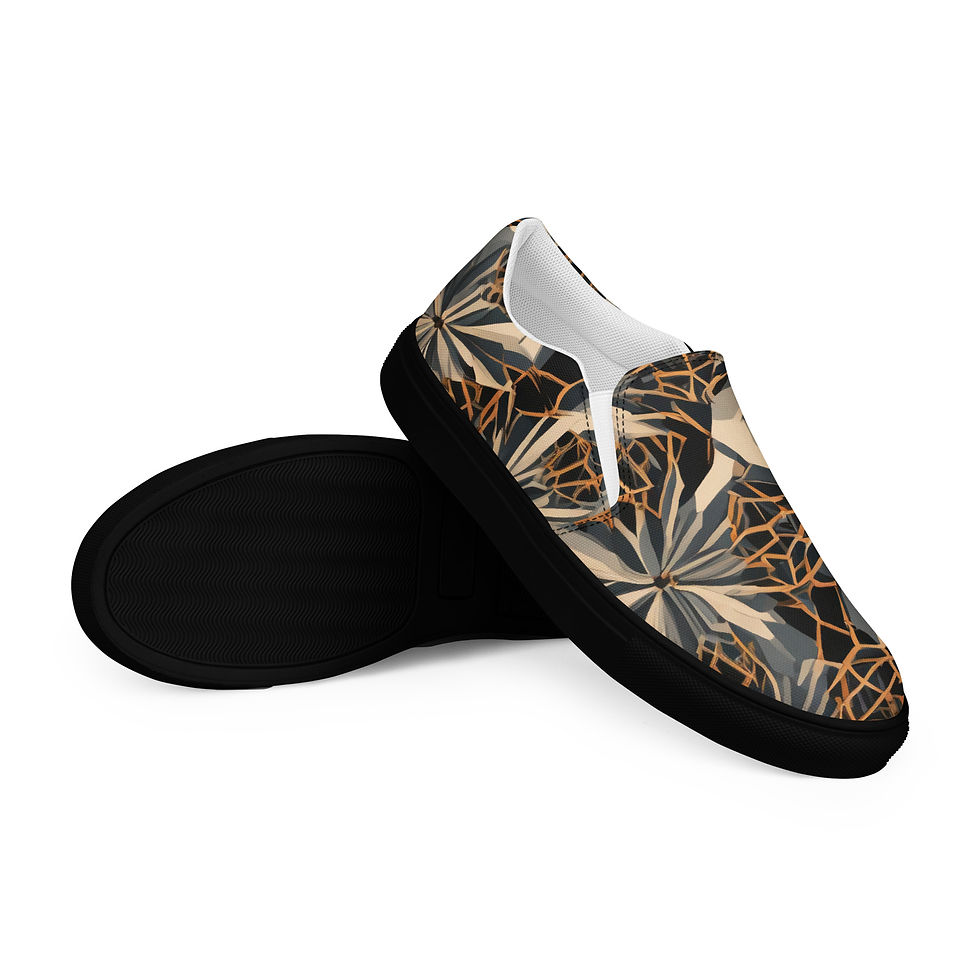 Thumbnail: Honey Combe Women’s slip-on canvas shoes