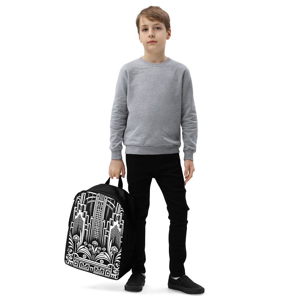 Thumbnail: Art deco Minimalist Backpack
