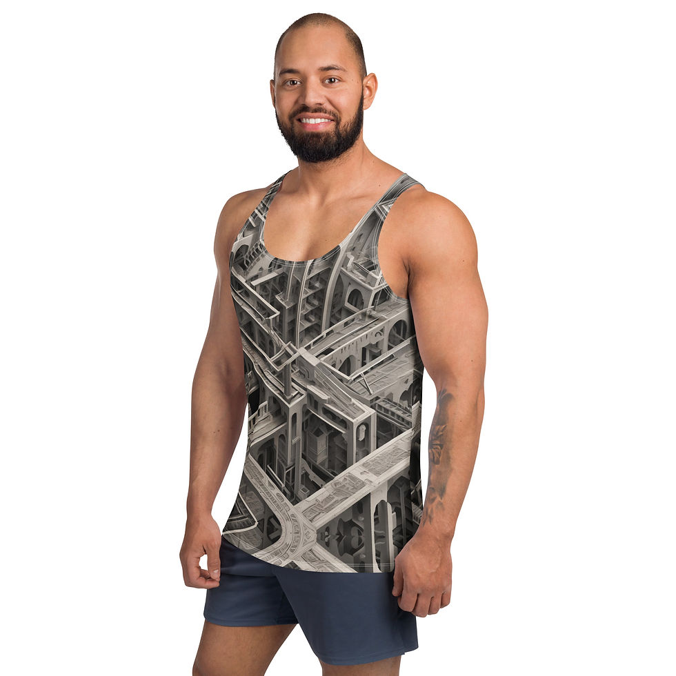 Thumbnail: Pathways Unisex Tank Top