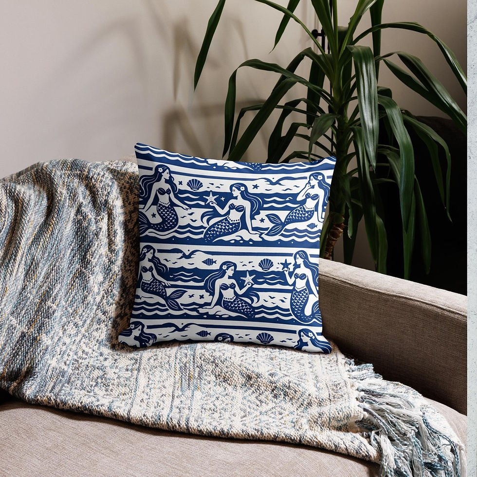 Thumbnail: Mermaid Premium Pillow