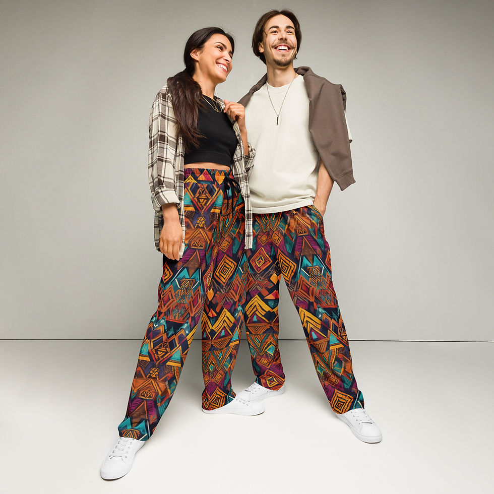 Thumbnail: Africa Wide-leg joggers