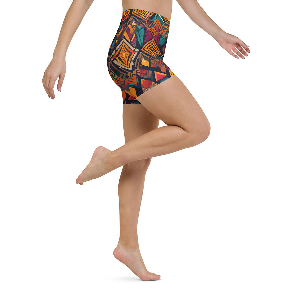 Thumbnail: Burnt orange Yoga Shorts