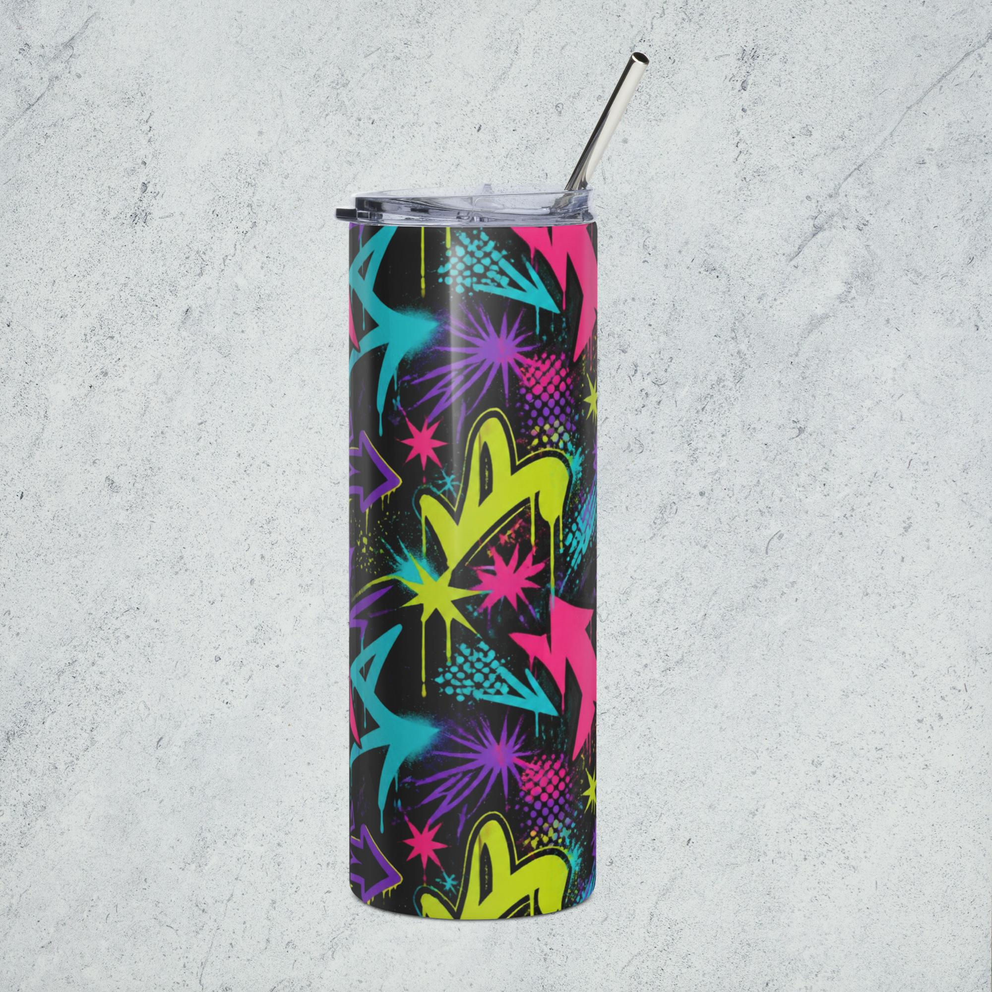 Graffiti Stainless steel tumbler