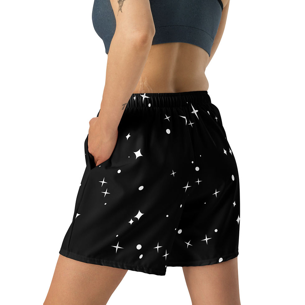 Thumbnail: Star Night Unisex Athletic Long Shorts