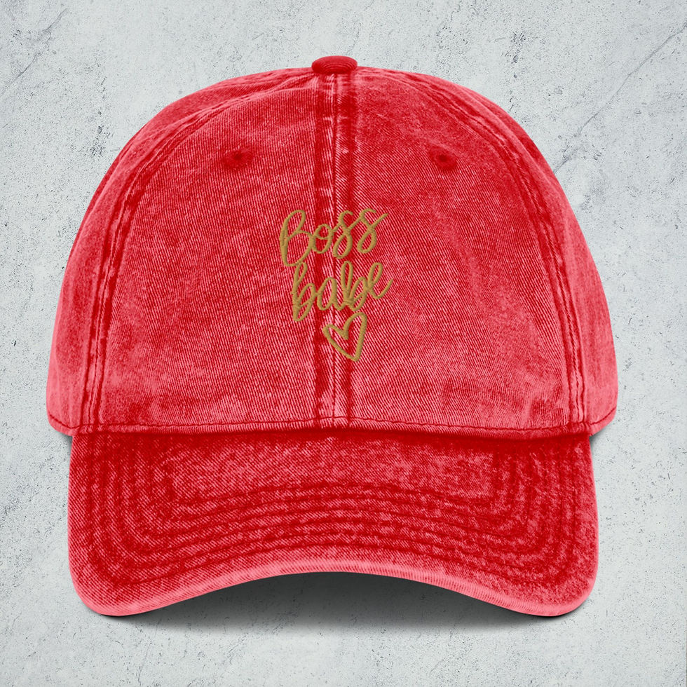 Thumbnail: Boss Vintage Cotton Twill Cap
