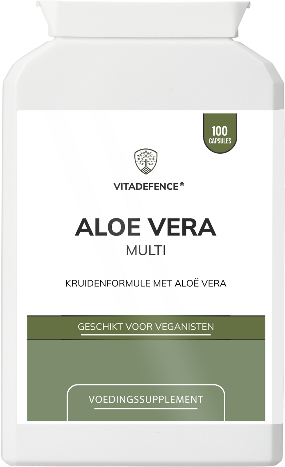 Thumbnail: Aloe Vera Capsules | With Rhubarb, Fennel, Ginger & Botanicals – 100 Vegan Capsu