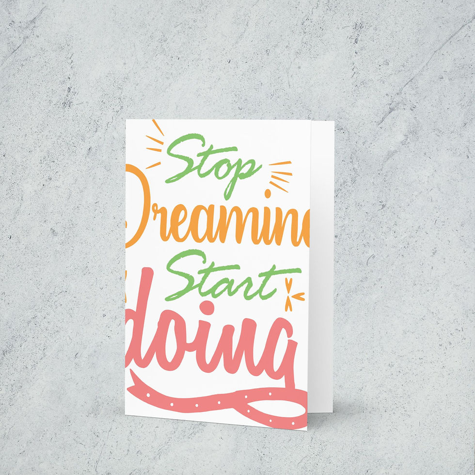 Thumbnail: Dreaming Greeting card