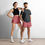 Thumbnail: Shaded Pink  Unisex Athletic Shorts