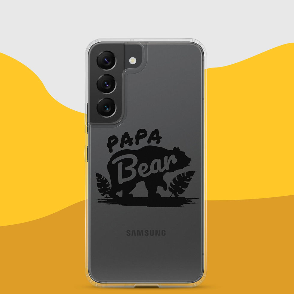 Thumbnail: Papa Bear Clear Case for Samsung®