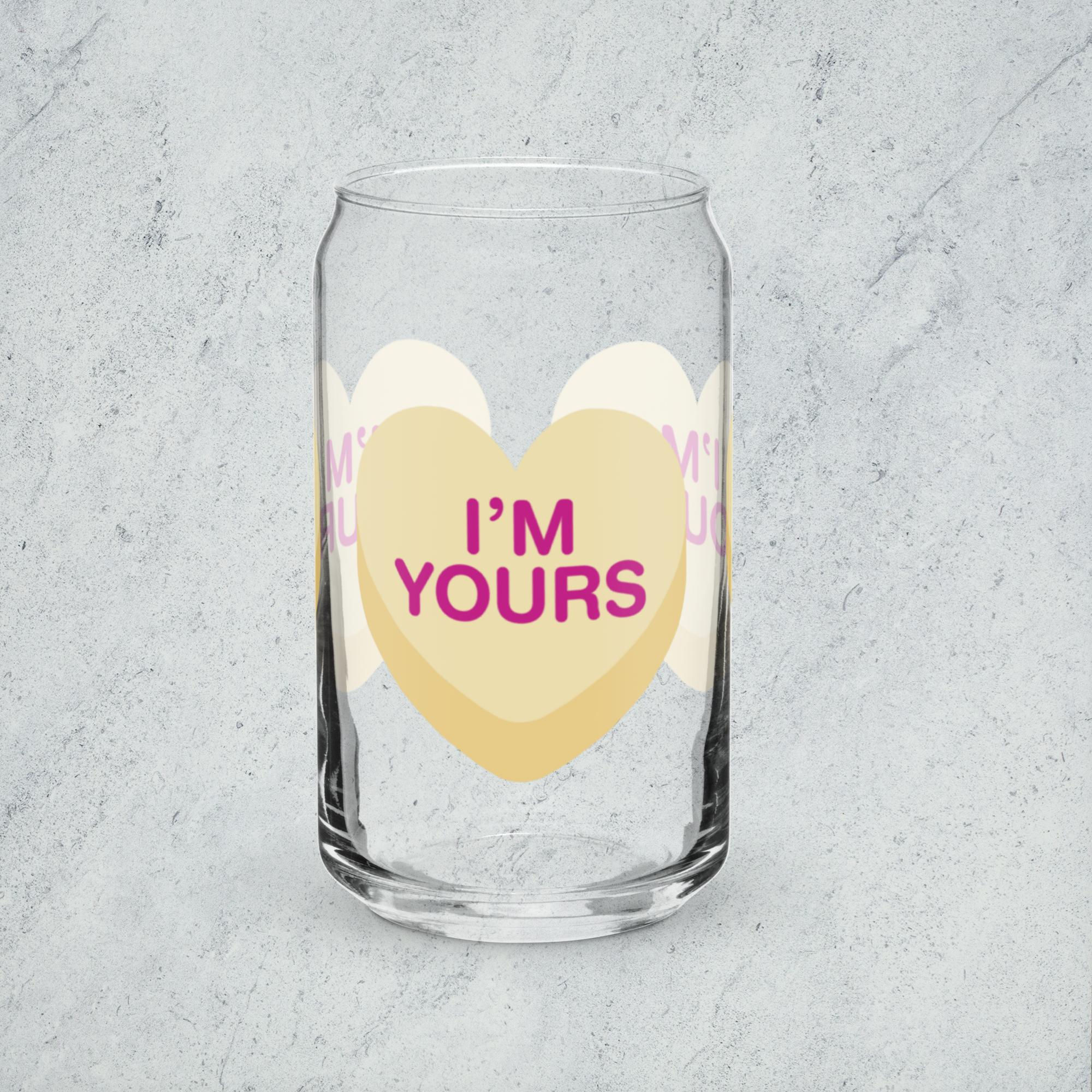 Can-shaped glass