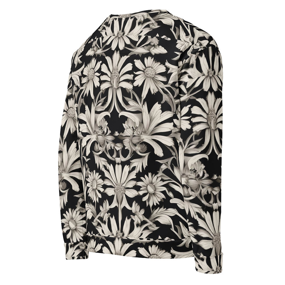 Thumbnail: Flower power Unisex Sweatshirt