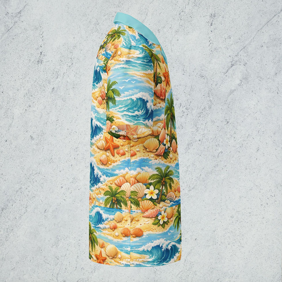 Thumbnail: Sea Side Unisex button shirt