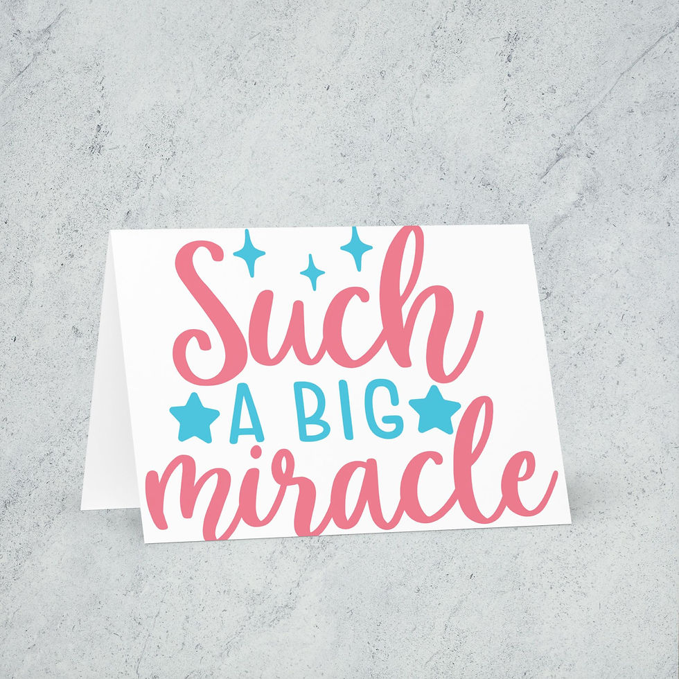 Thumbnail: Miracle Greeting card