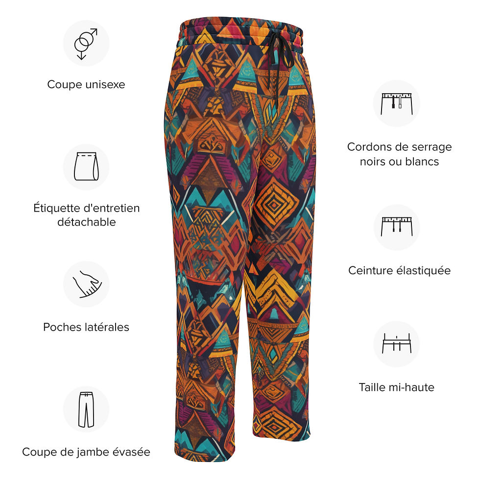Thumbnail: Africa Wide-leg joggers