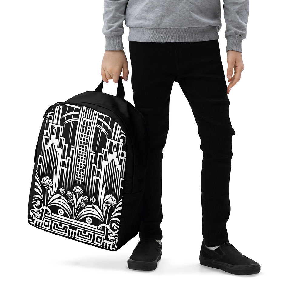 Thumbnail: Art deco Minimalist Backpack