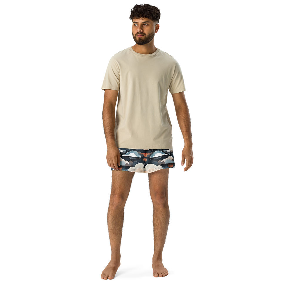 Thumbnail: Storm clouds Unisex Athletic Shorts