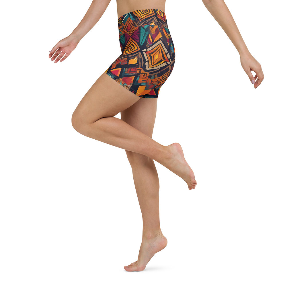 Thumbnail: Burnt orange Yoga Shorts
