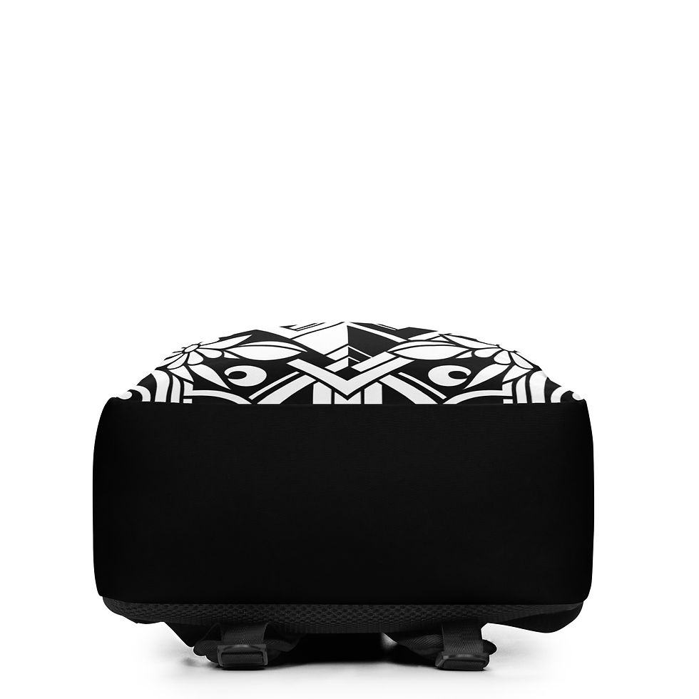 Thumbnail: Sky scraper art deco Minimalist Backpack