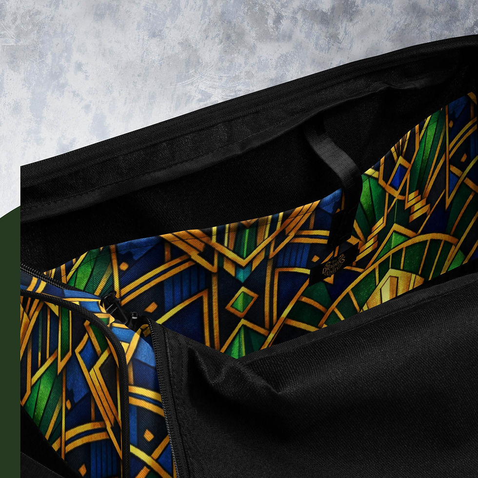 Thumbnail: art Deco Duffle bag