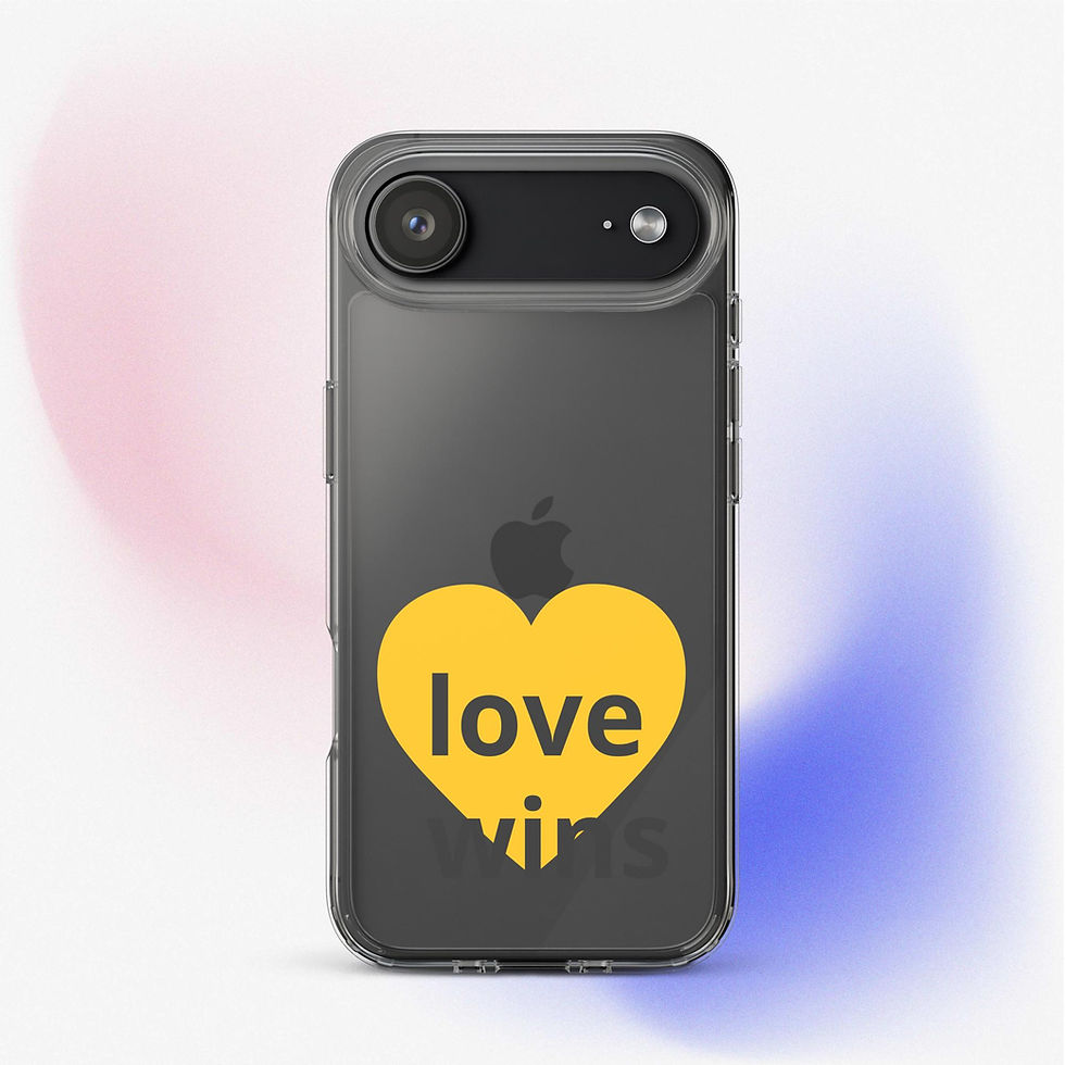 Thumbnail: Love wins Clear Case for iPhone®