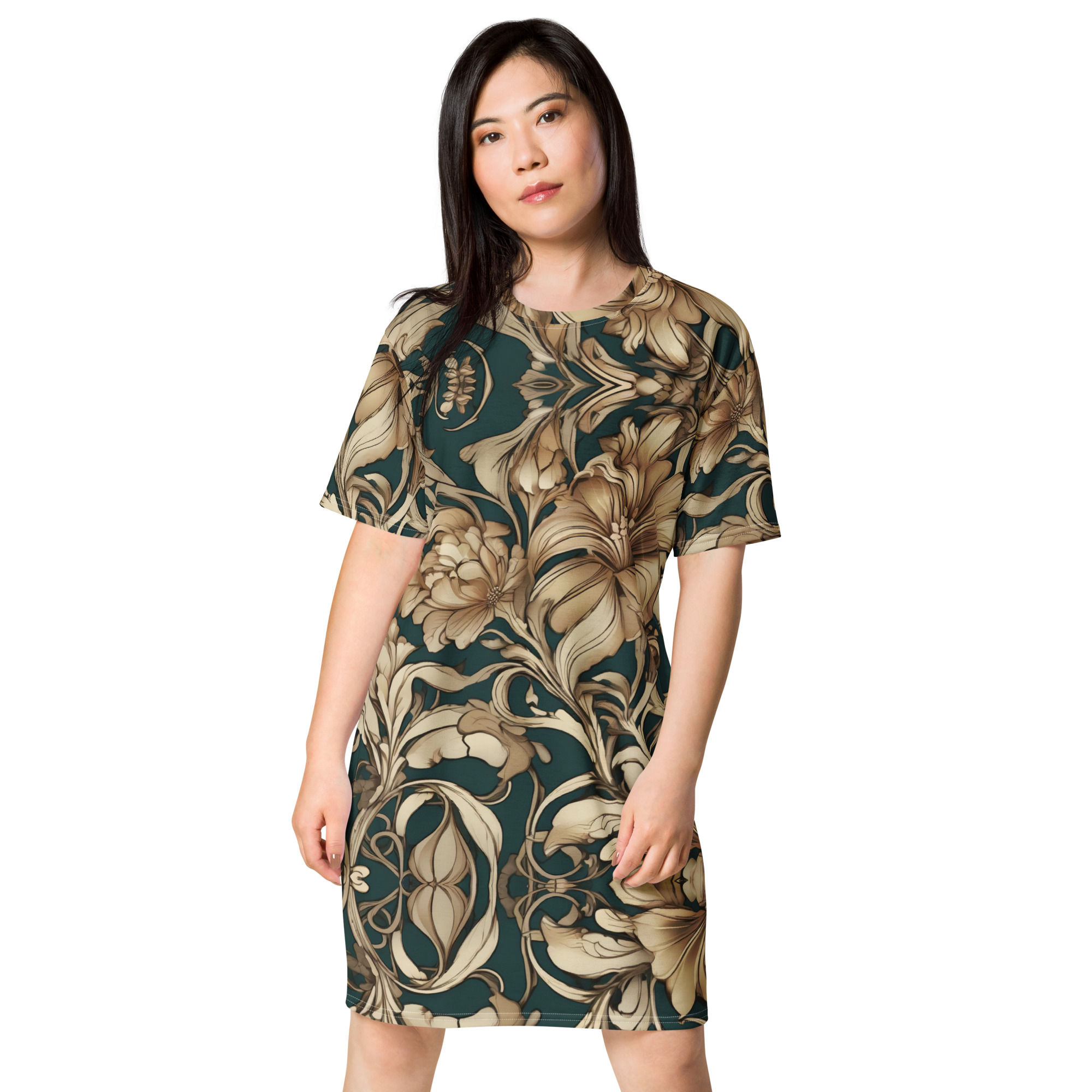 Royal T-shirt dress