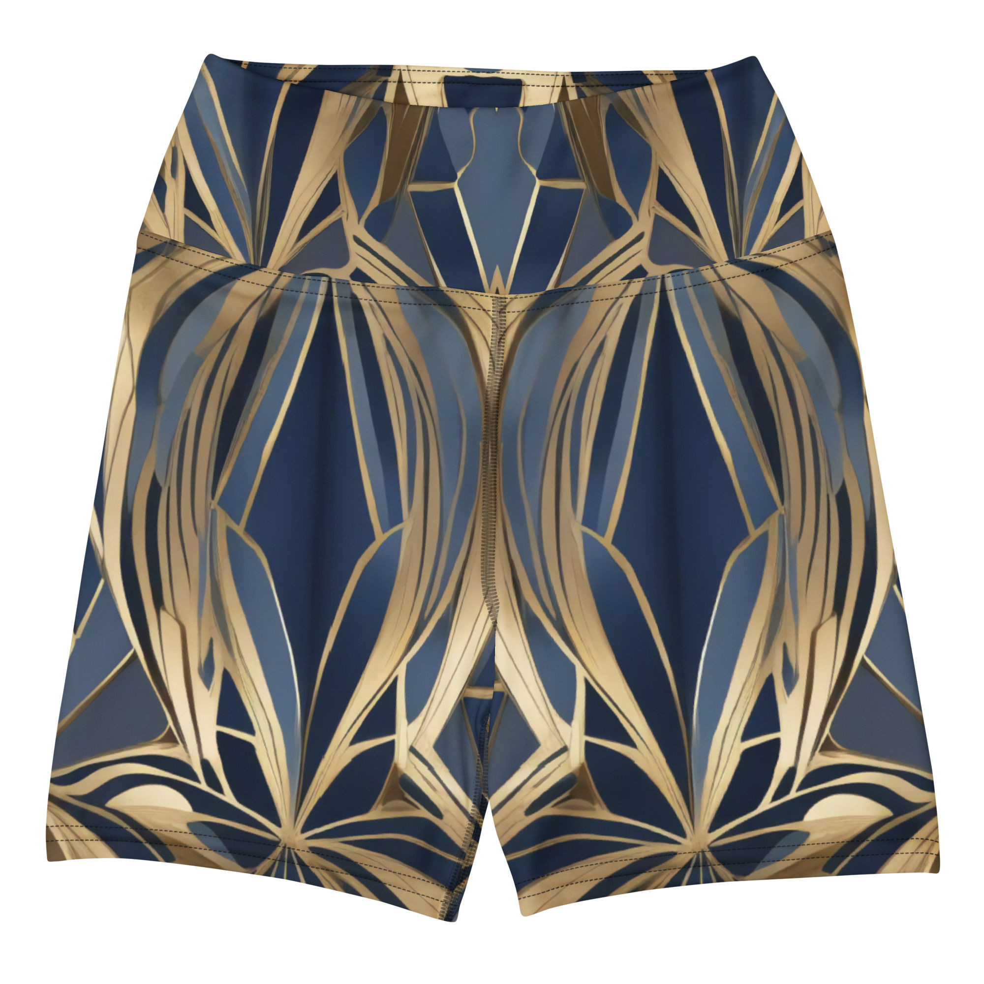 Art nouveau Yoga Shorts