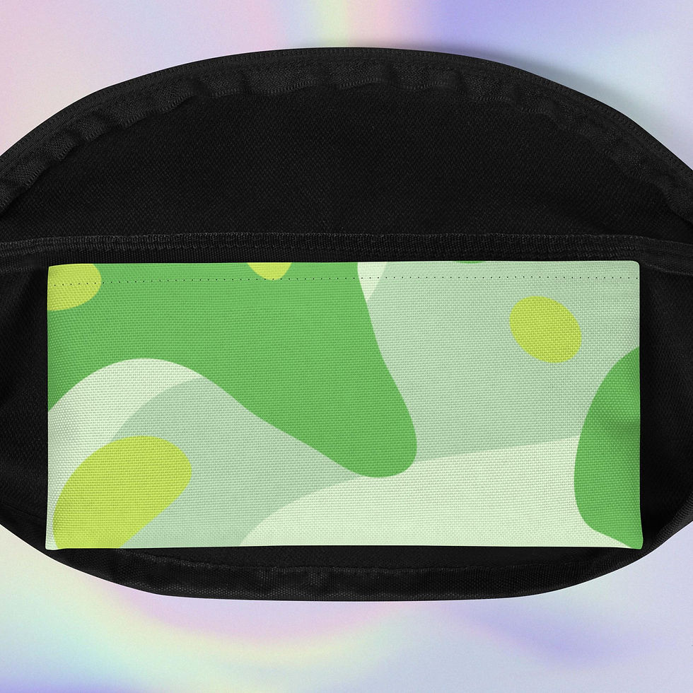 Thumbnail: Green Minecraft Fanny Pack