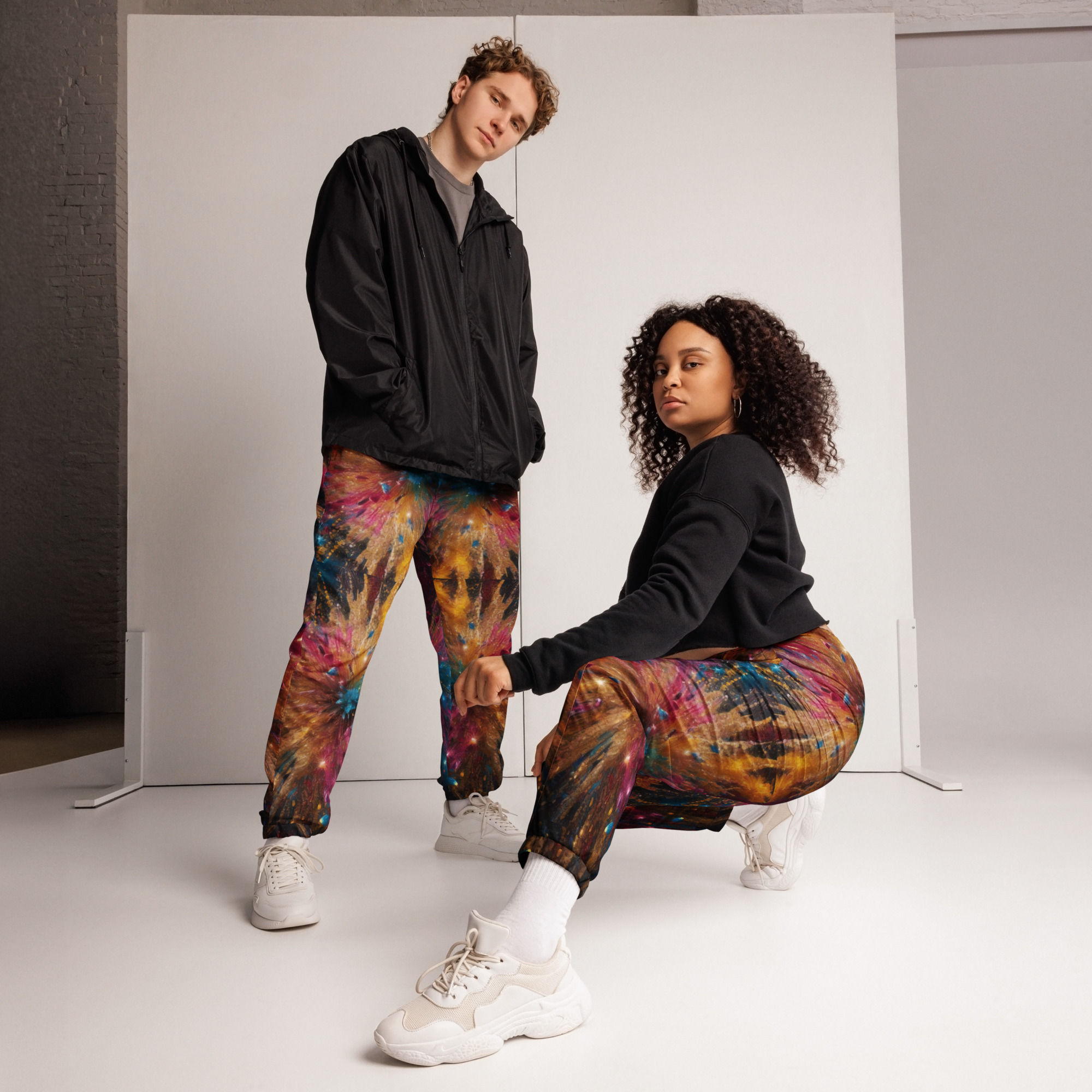 Flying Firework Unisex track pants
