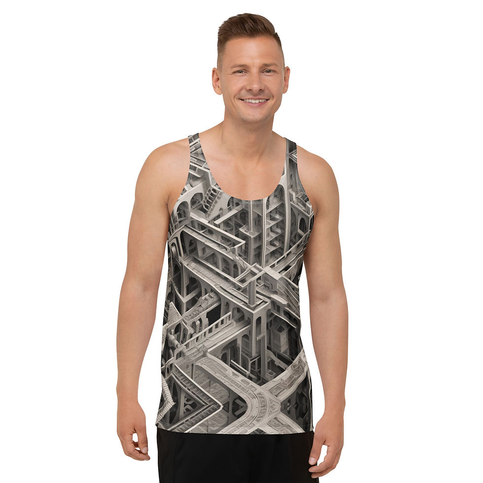 Thumbnail: Pathways Unisex Tank Top