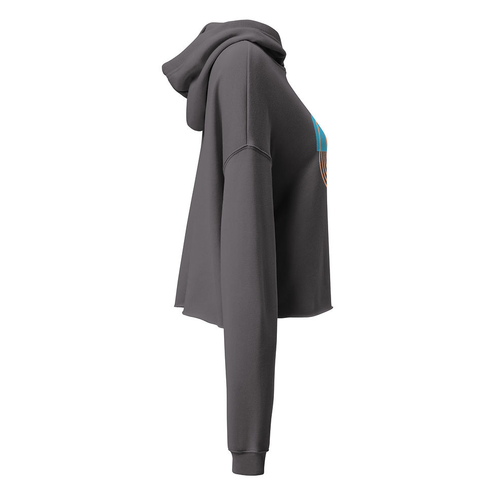Thumbnail: Abstract Crop Hoodie