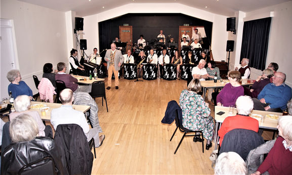Wessex Big Band playing at Long Sutton Village Hall 2023