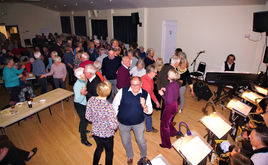 Wessex Big Band playing at Long Sutton Village Hall 2023