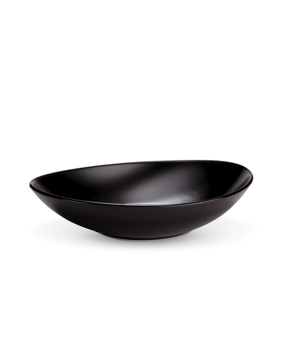 DE TERRA - OVAL BOWL 9"  l  23 CM - MATT BLACK
