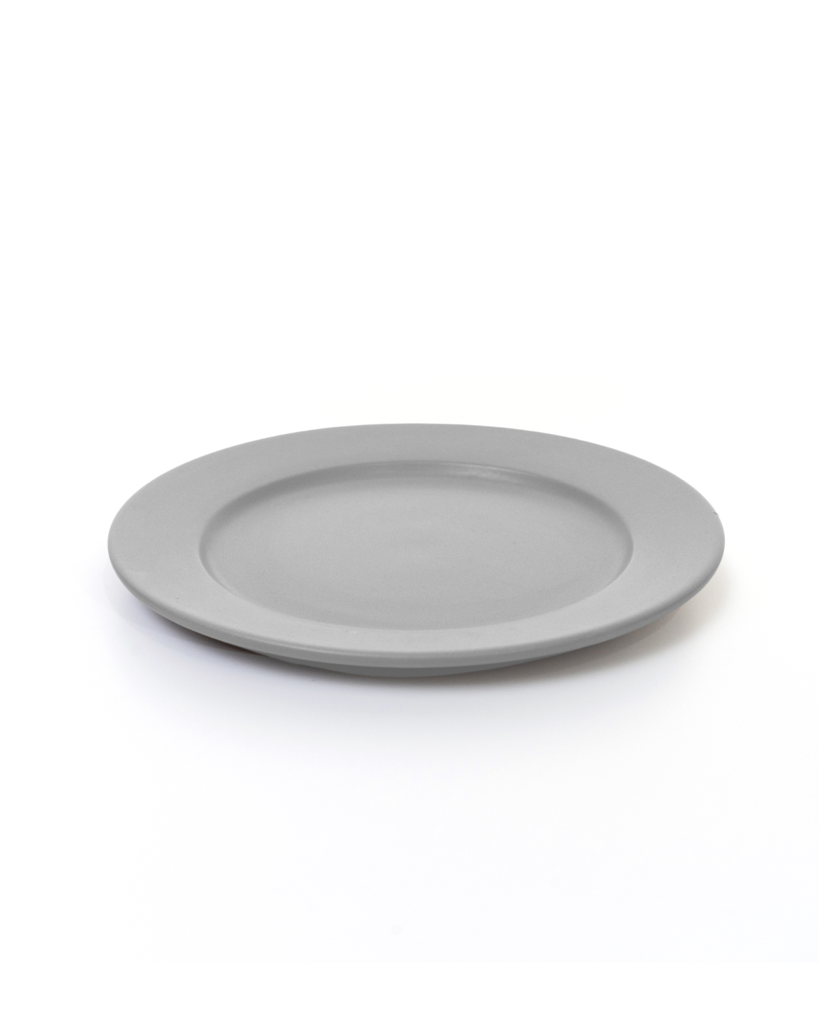 DE TERRA - PLATE 10"  l 25CM  - LIGHT GREY