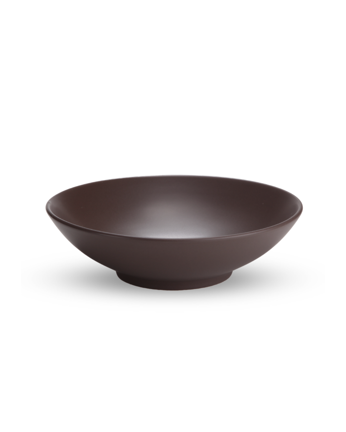 DE TERRA - SALAD BOWL 9.5" l 24CM - DARK BROWN