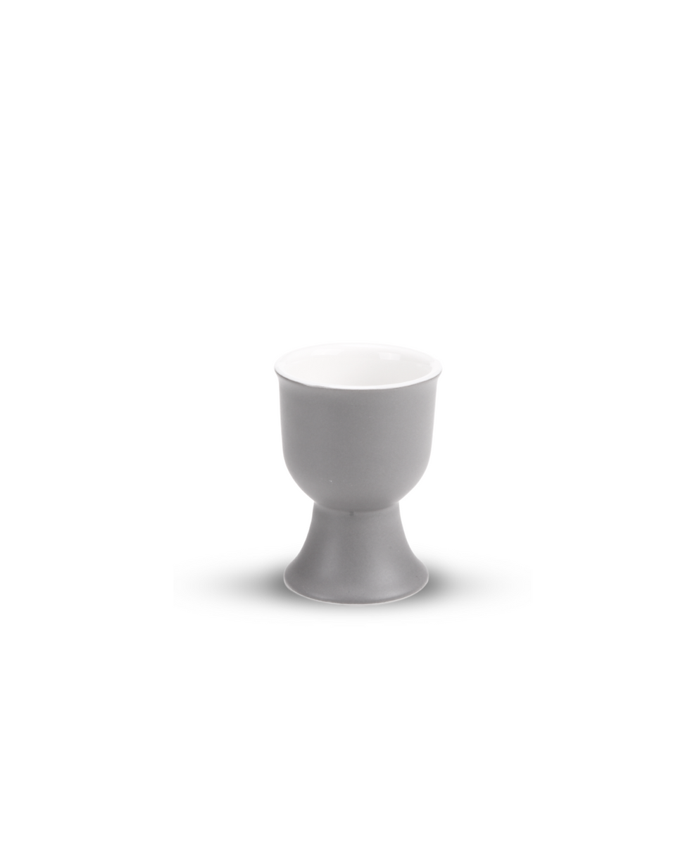 DE TERRA - EGG CUP  45ML l 5 X 7CM - LIGHT GREY