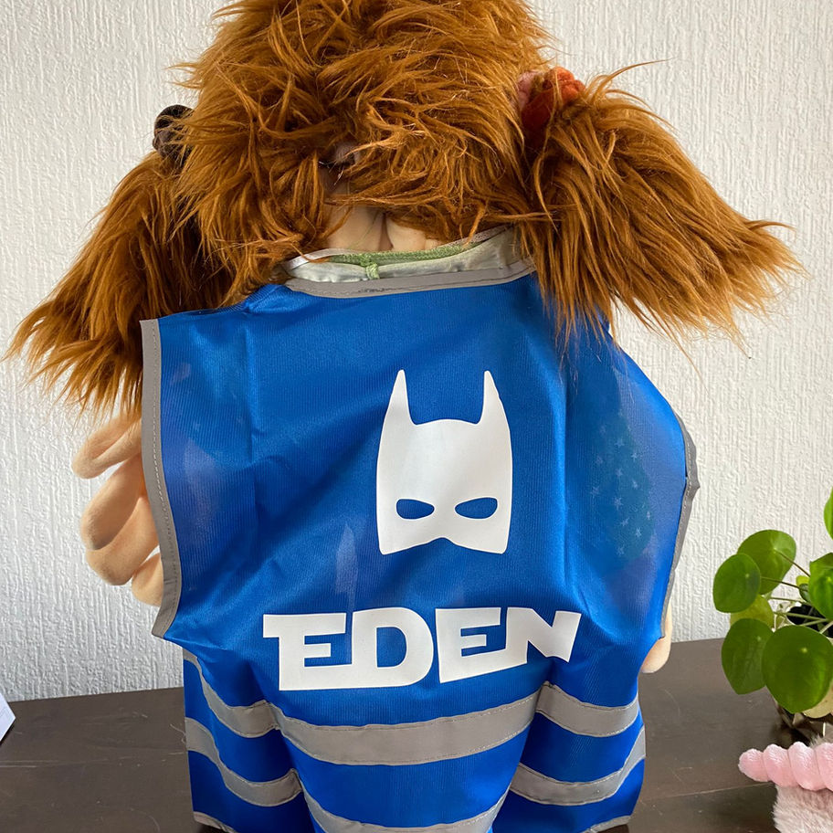 Fluohesje voor kinderen in meerdere kleuren veiligheidsvest