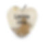 Hartvormige hanger met 'Liefste Oma'