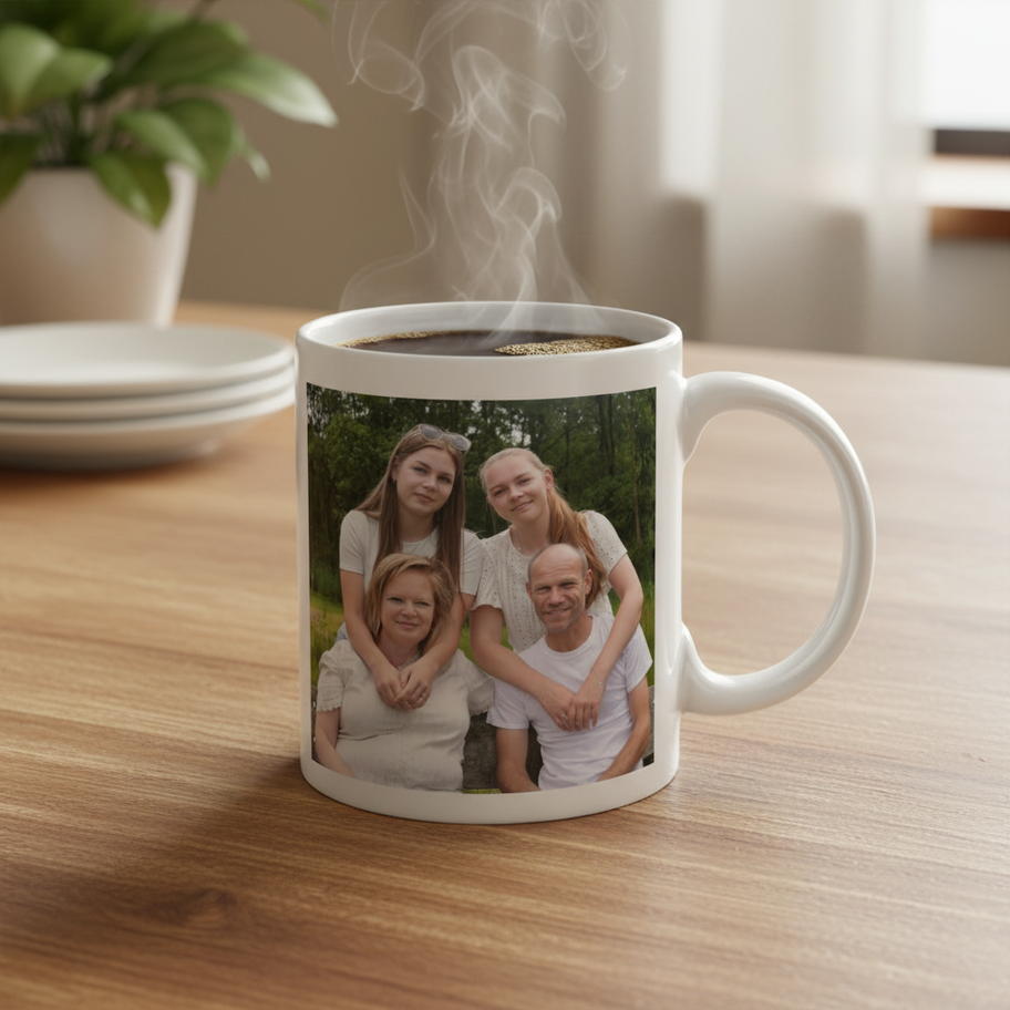 Fotomok keramiek 325 ml cadeau België Nederland