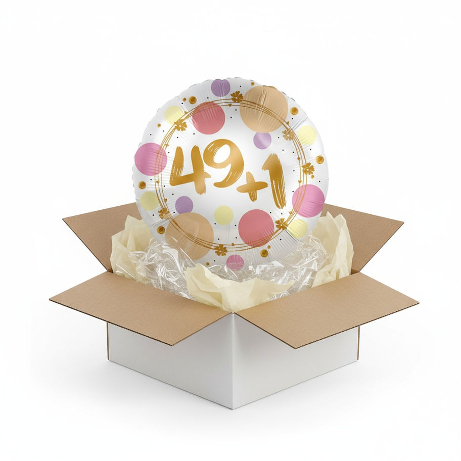 Folieballon 49+1 verzending bPost