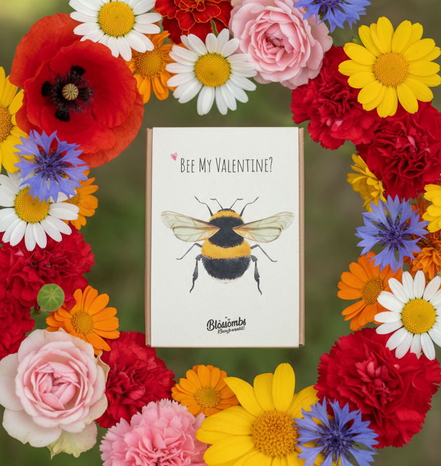 Blossombs giftbox mini bee my valentine geschenkdoos