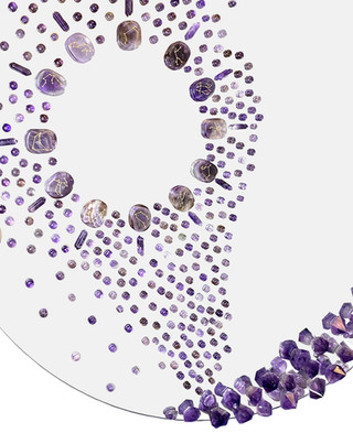Aline Erbeia, designer, architecte d'intérieur, Paris, Genève, International, France, Suisse, Mobilier sur mesure, miroirs, pierre semi précieuse, objets décoratifs, the precious energy