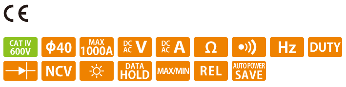 Thumbnail: Kew 2055 AC/DC Digital Clamp Meter Parameters