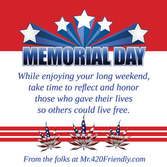 It's Memorial Day Weekend