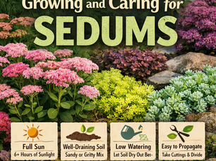 The perfect guide to growing and caring for Sedums