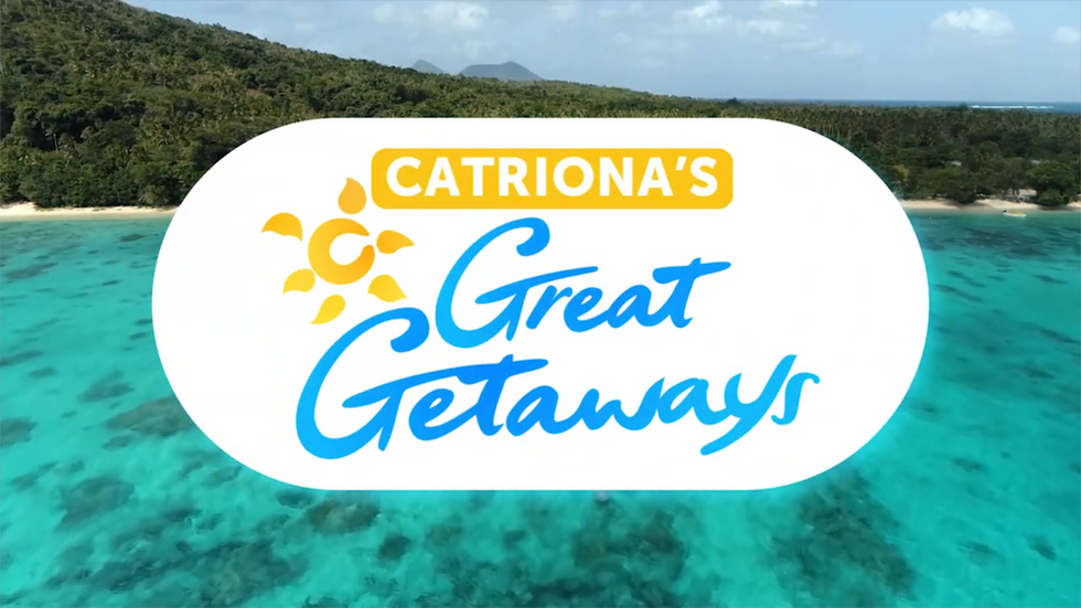 Graphic representing Catriona's Great Getaways